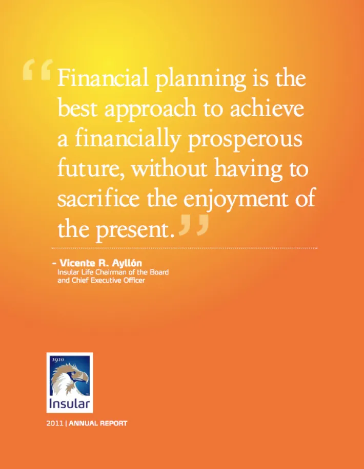 2011 | Financial Planning is the Best Approach