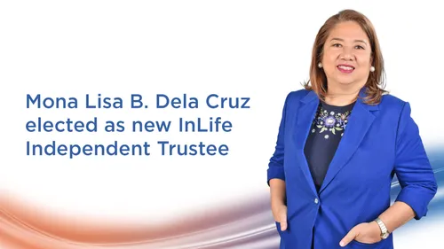 mona lisa b. dela cruz elected as new inlife independent trustee