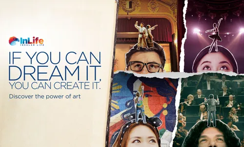 inlife launches campaign to support the arts, inspire filipinos to dream big